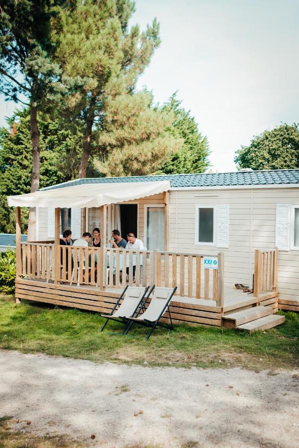 Mobil Home Xxl 4 Chambres - Camping La Pointe De Roscoff Exterior foto